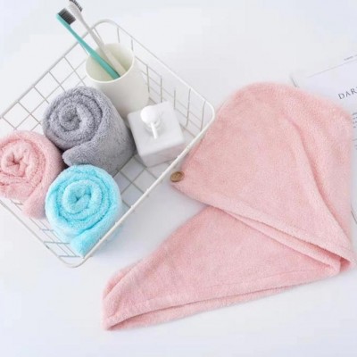 waffle rapid quick dry pack polyester microfiber towel hair turban wrap super band for curly hair