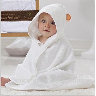 2017 hot sale high quality bamboo hooded baby towel for Amazon