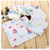 cotton six-layer gauze baby bath towel