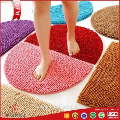 Various shapes of the bathmat, door mat